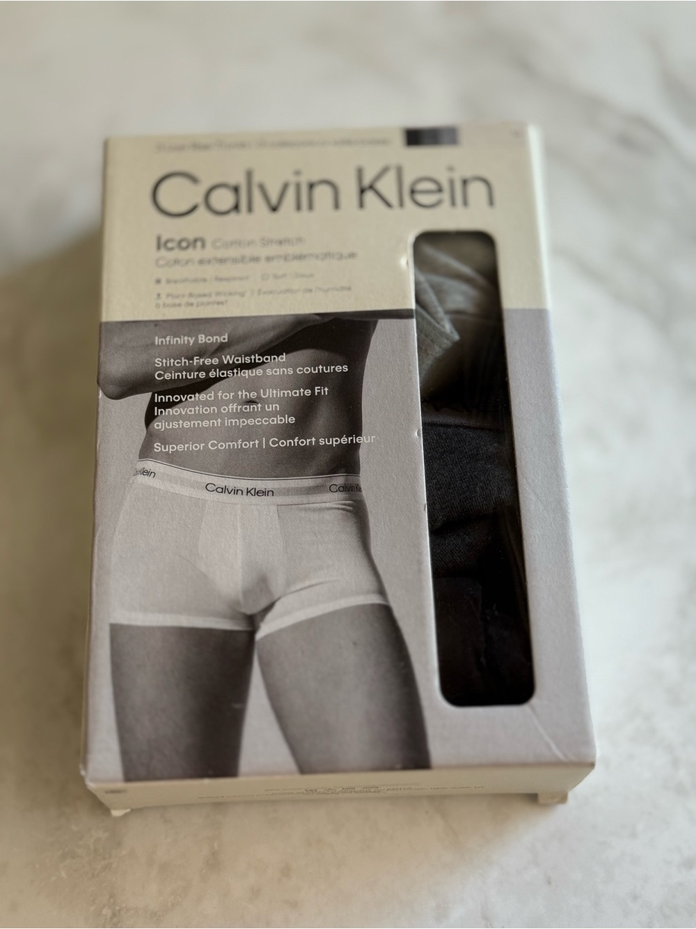 NEW Calvin Klein Icon Cotton Stretch Low Rise Trunks – 3 Pack | Size M 🖤